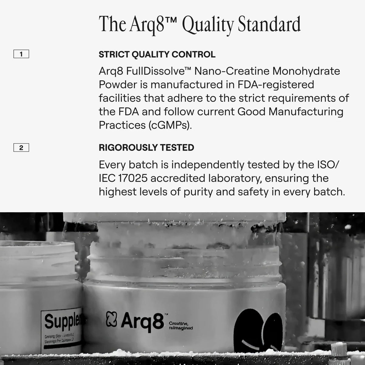 Arq8™ Nano Creatine Powder
